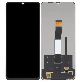 LCD With Touch Screen For Xiaomi Redmi 12C - Black Display Glass Combo Folder